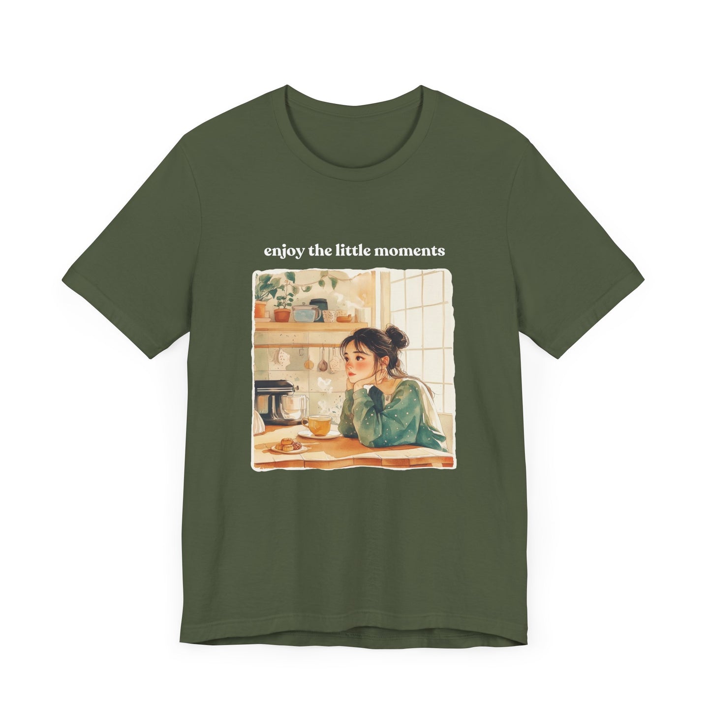 Enjoy the Little Moments Unisex Tee - Relaxed Fit Short Sleeve Shirt
