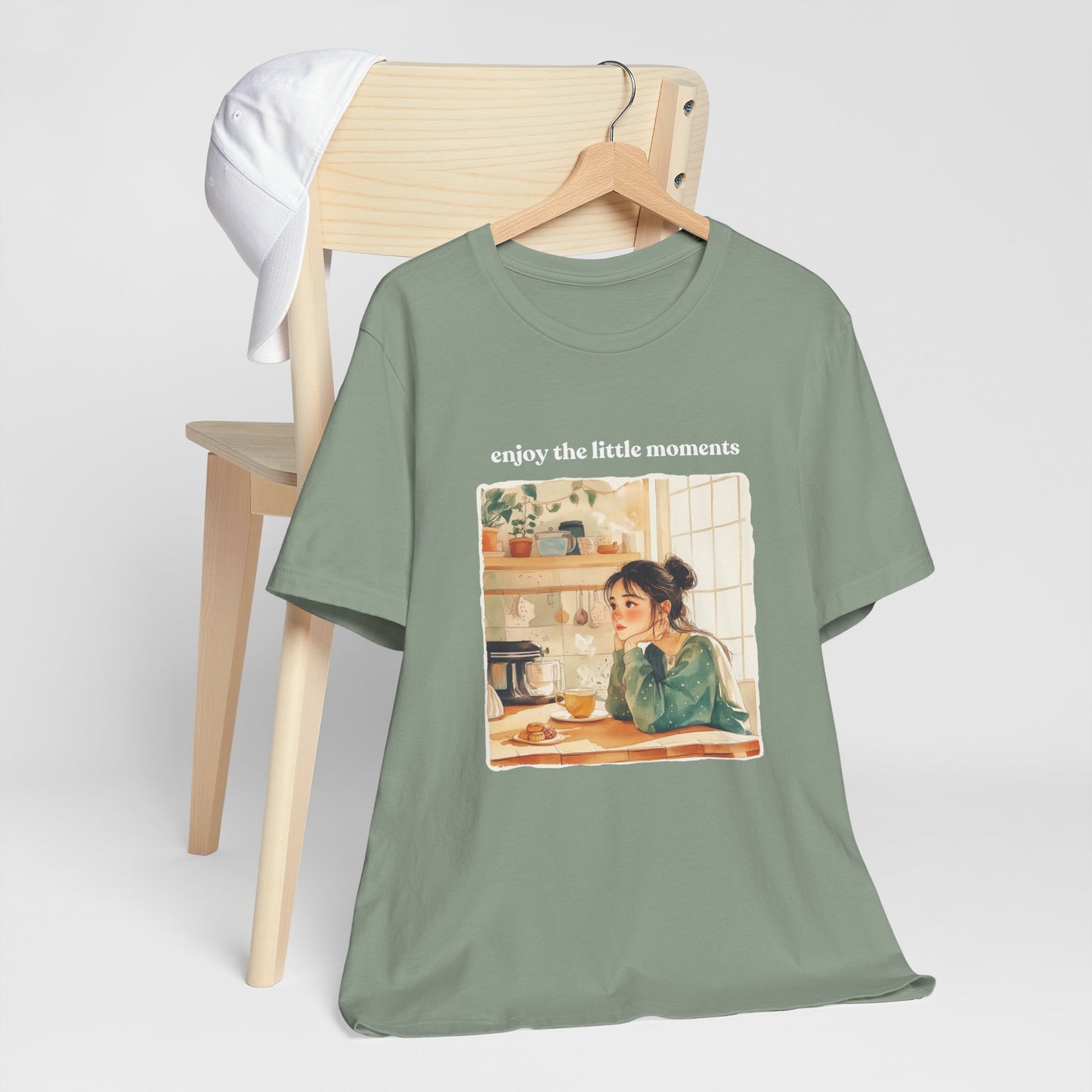 Enjoy the Little Moments Unisex Tee - Relaxed Fit Short Sleeve Shirt