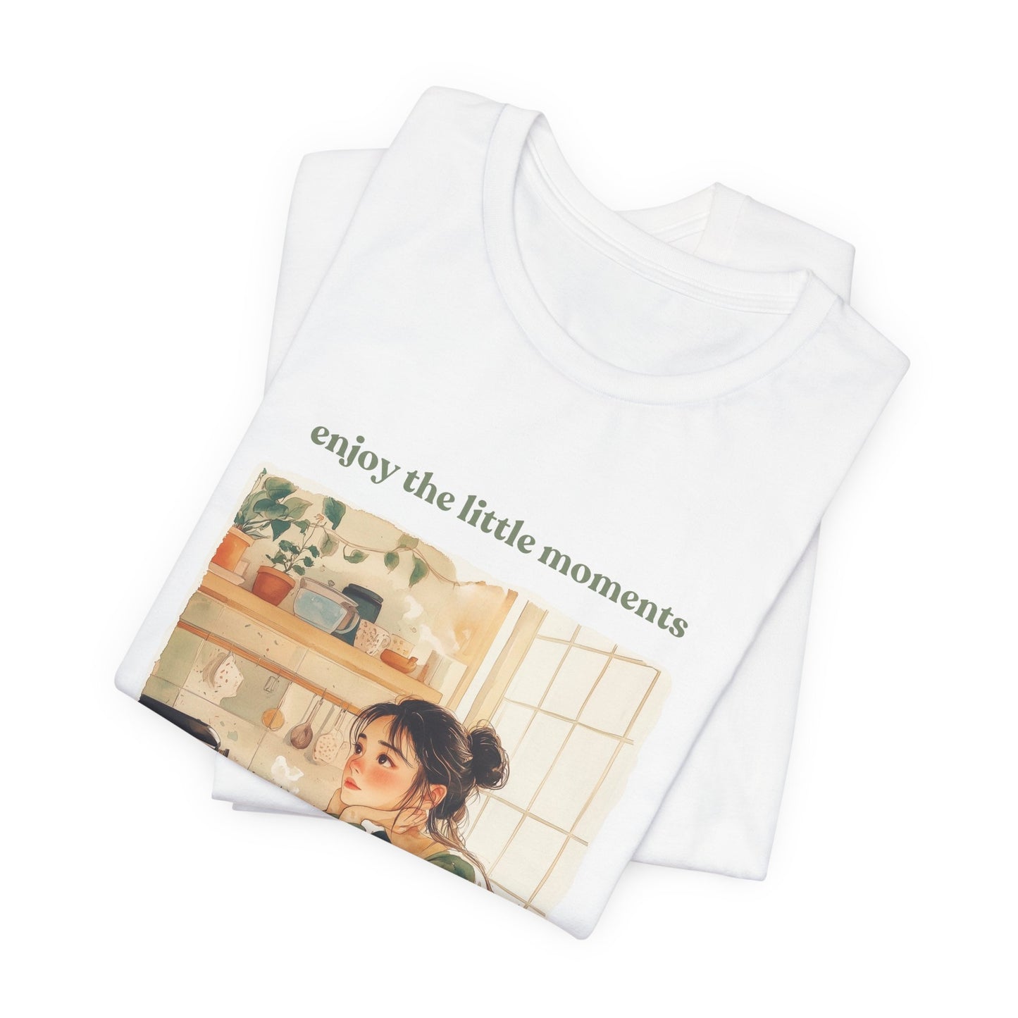 Enjoy the Little Moments Unisex Tee - Relaxed Fit Short Sleeve Shirt