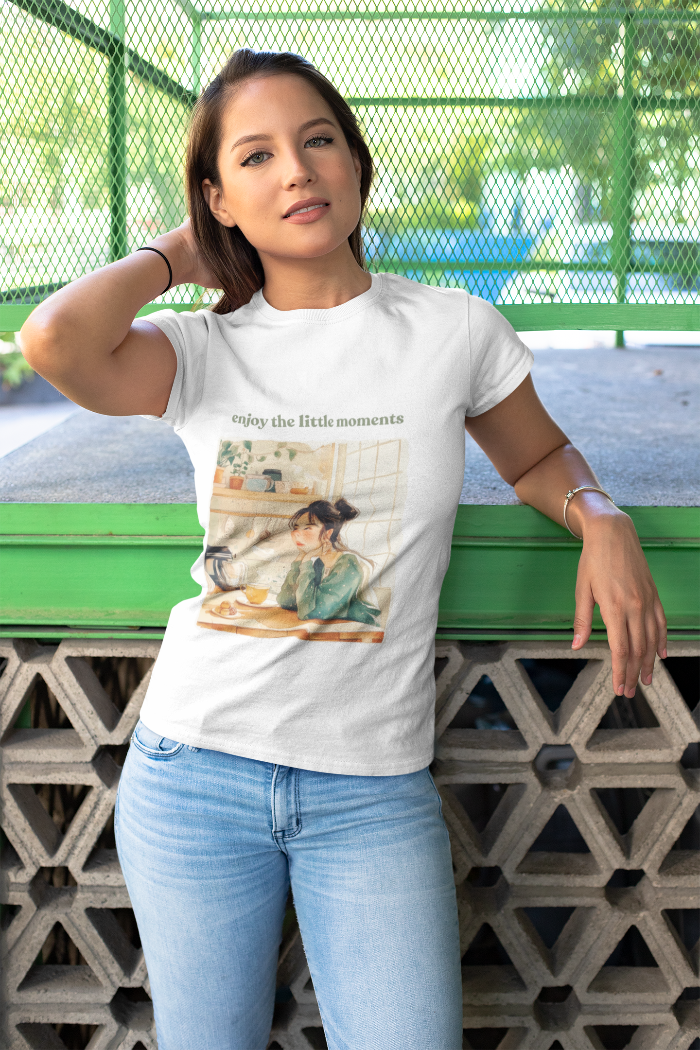 Enjoy the Little Moments Unisex Tee - Relaxed Fit Short Sleeve Shirt