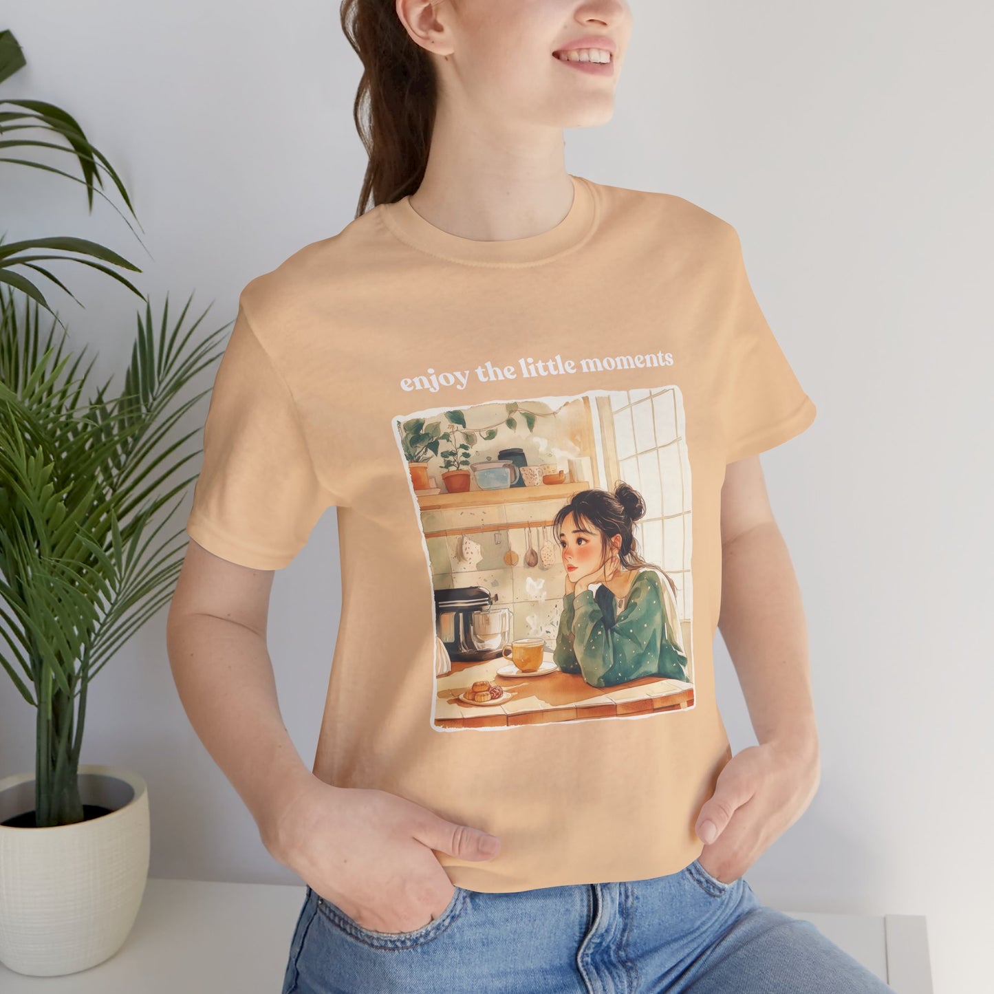 Enjoy the Little Moments Unisex Tee - Relaxed Fit Short Sleeve Shirt