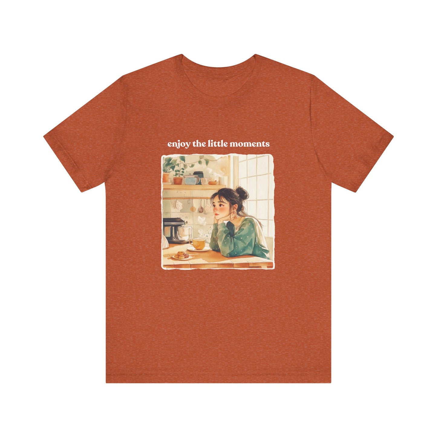 Enjoy the Little Moments Unisex Tee - Relaxed Fit Short Sleeve Shirt