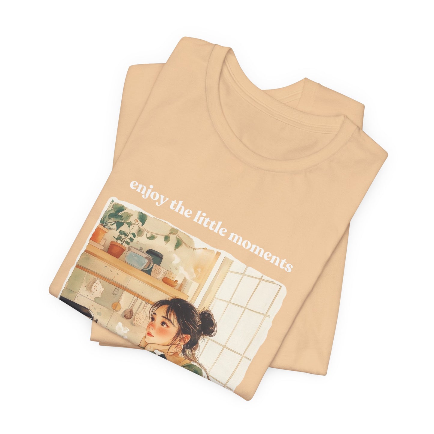 Enjoy the Little Moments Unisex Tee - Relaxed Fit Short Sleeve Shirt