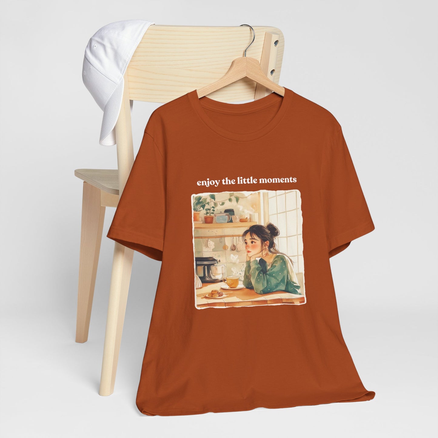 Enjoy the Little Moments Unisex Tee - Relaxed Fit Short Sleeve Shirt