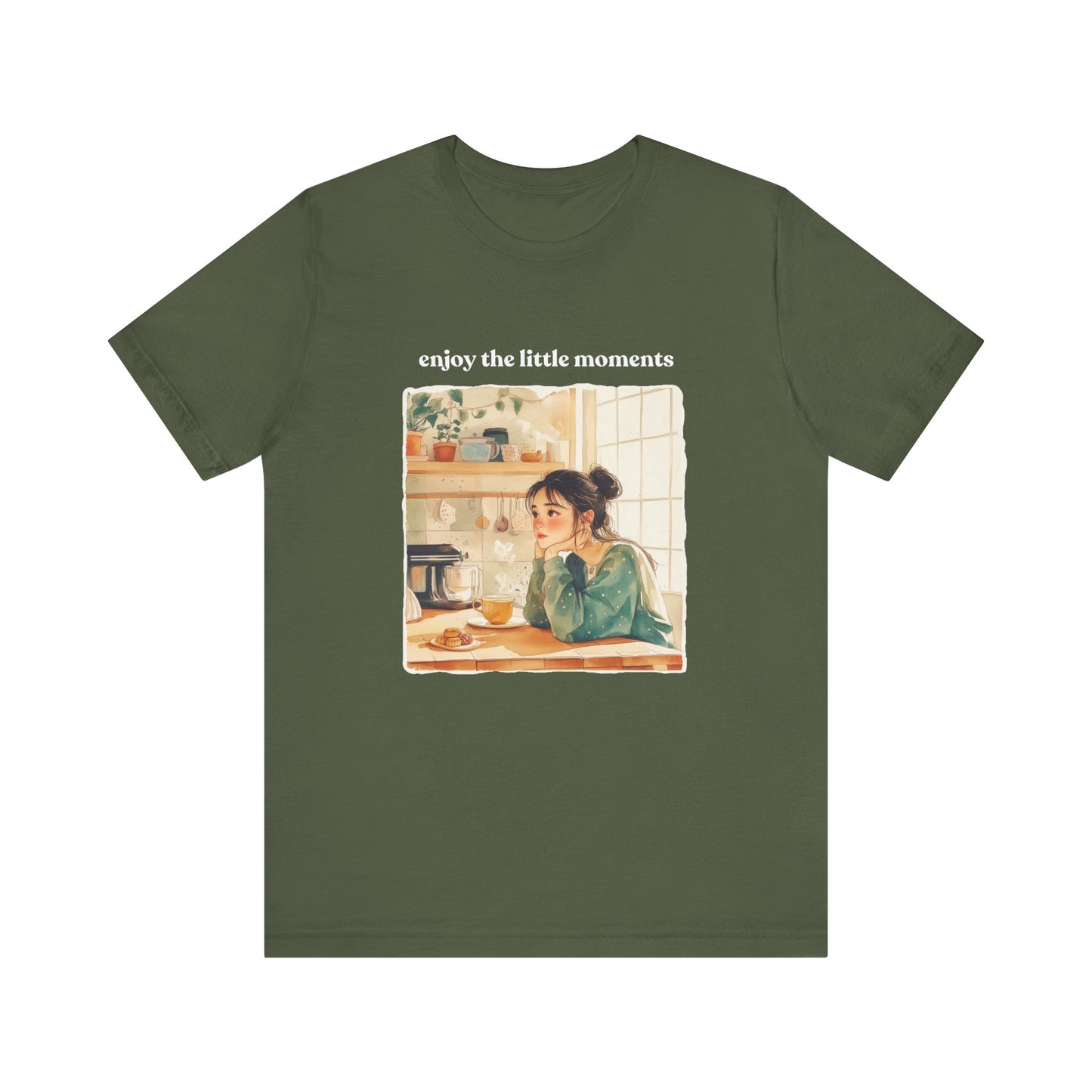 Enjoy the Little Moments Unisex Tee - Relaxed Fit Short Sleeve Shirt