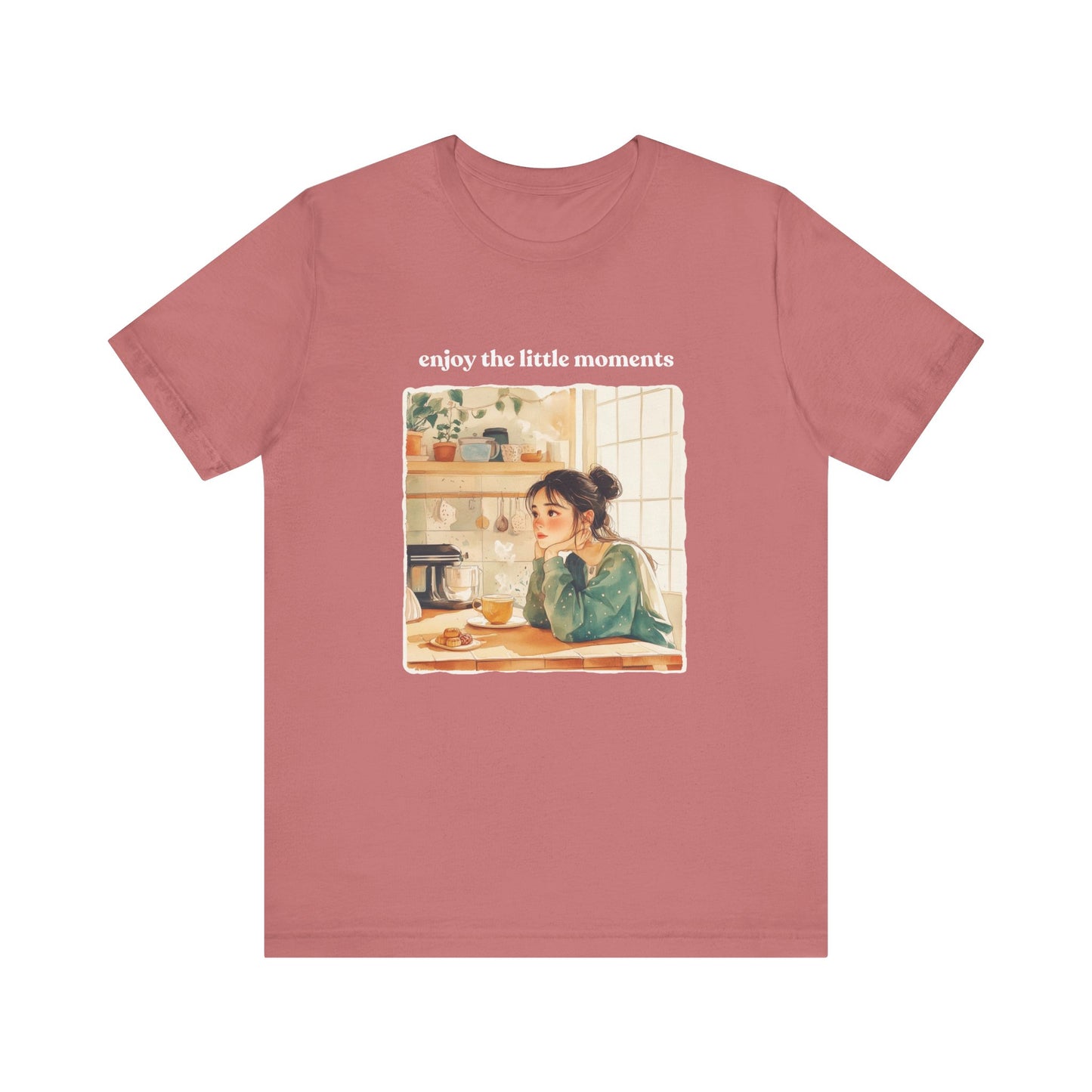 Enjoy the Little Moments Unisex Tee - Relaxed Fit Short Sleeve Shirt