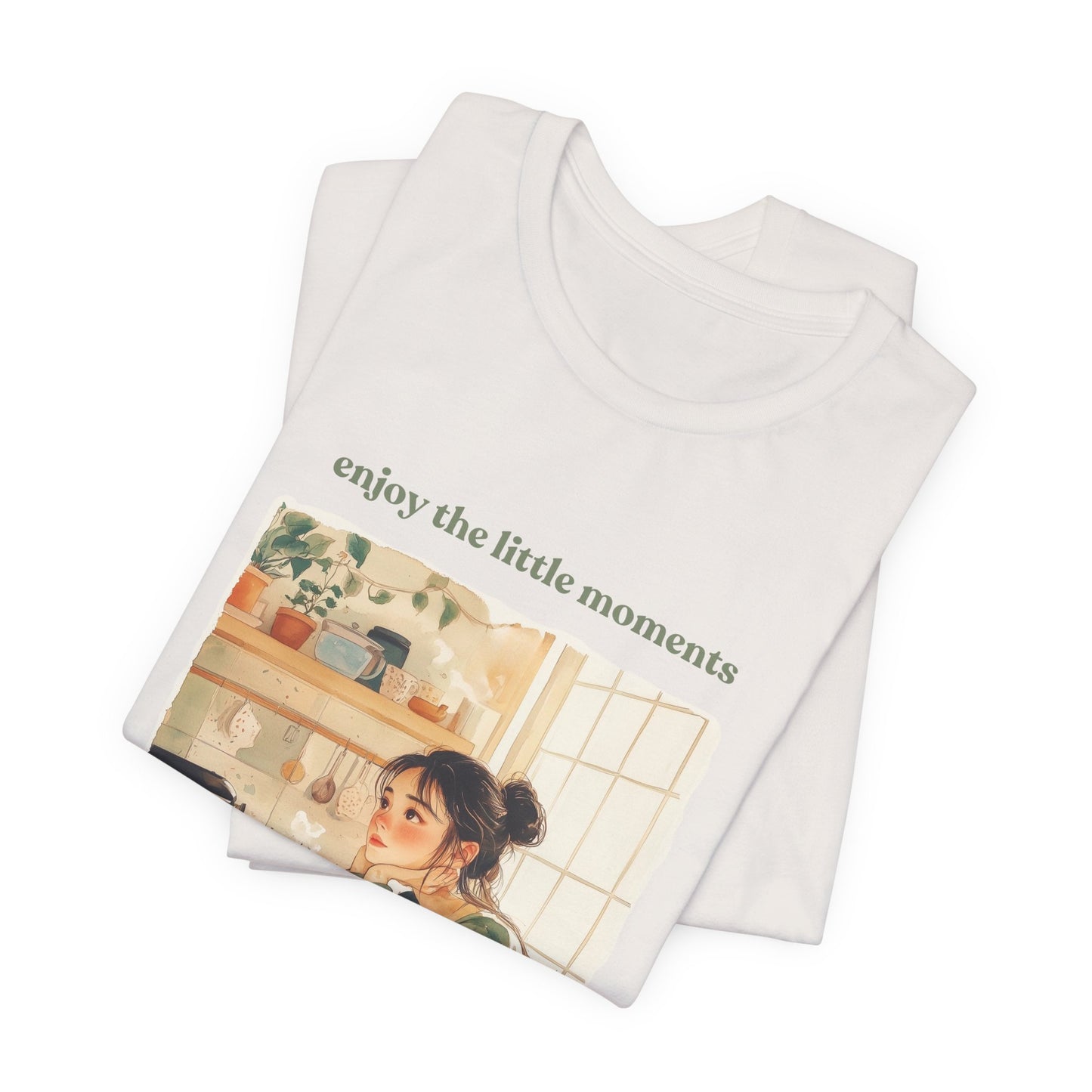 Enjoy the Little Moments Unisex Tee - Relaxed Fit Short Sleeve Shirt
