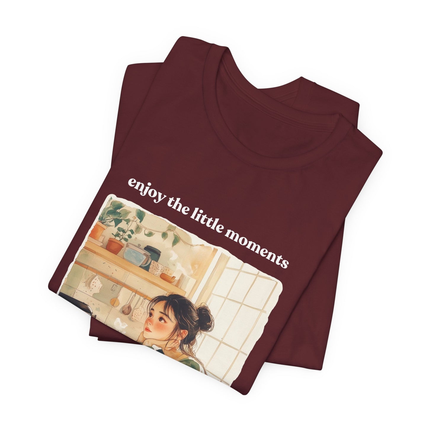 Enjoy the Little Moments Unisex Tee - Relaxed Fit Short Sleeve Shirt