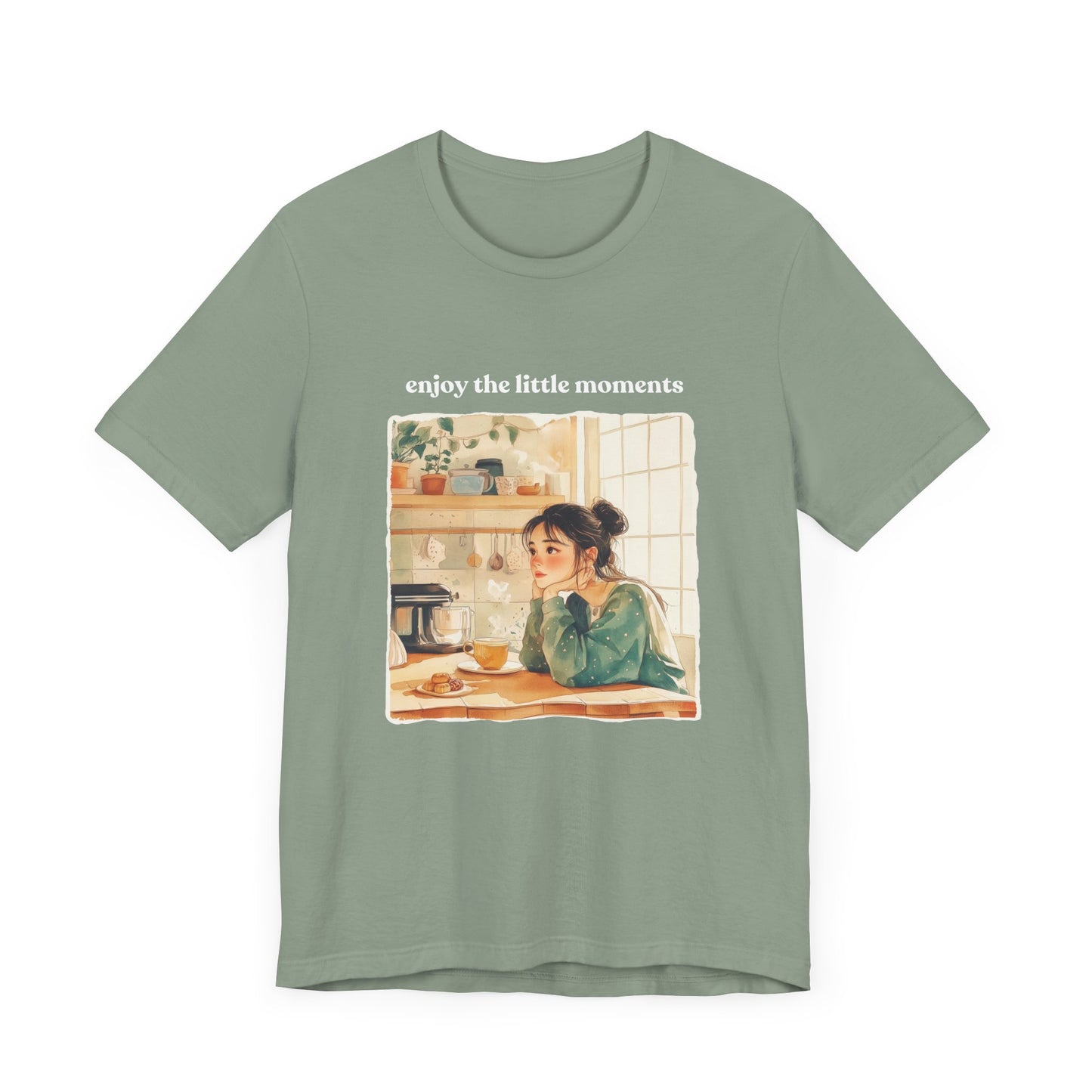 Enjoy the Little Moments Unisex Tee - Relaxed Fit Short Sleeve Shirt