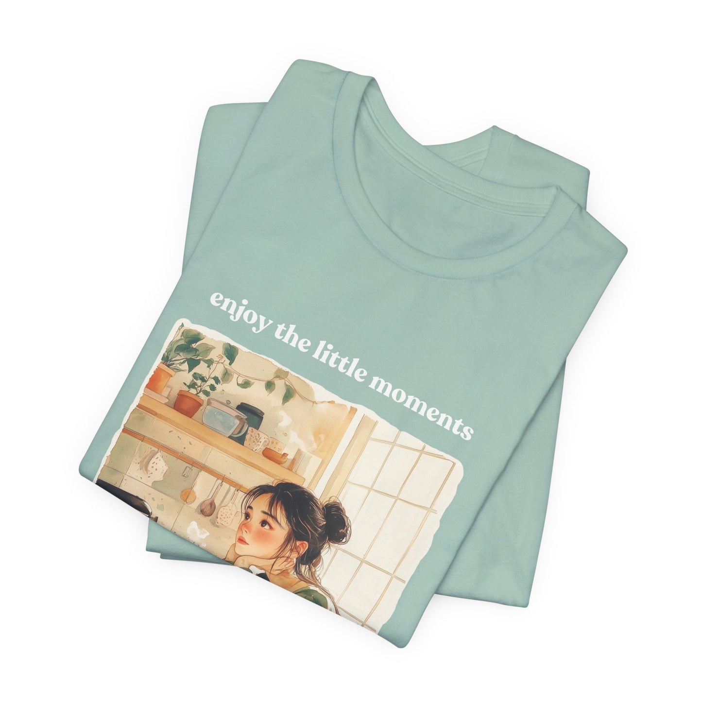 Enjoy the Little Moments Unisex Tee - Relaxed Fit Short Sleeve Shirt