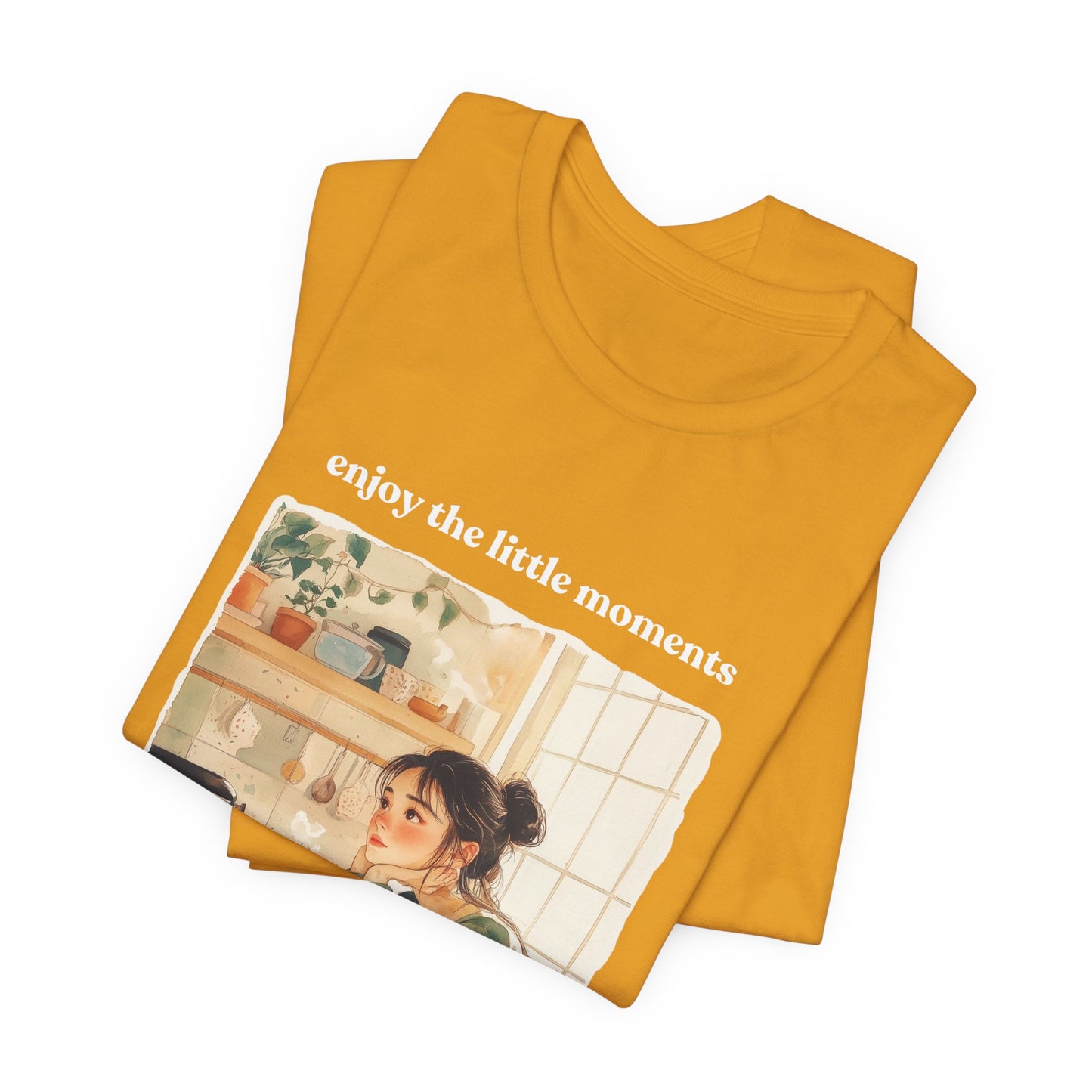 Enjoy the Little Moments Unisex Tee - Relaxed Fit Short Sleeve Shirt