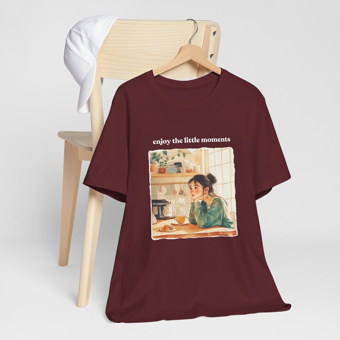 Enjoy the Little Moments Unisex Tee - Relaxed Fit Short Sleeve Shirt