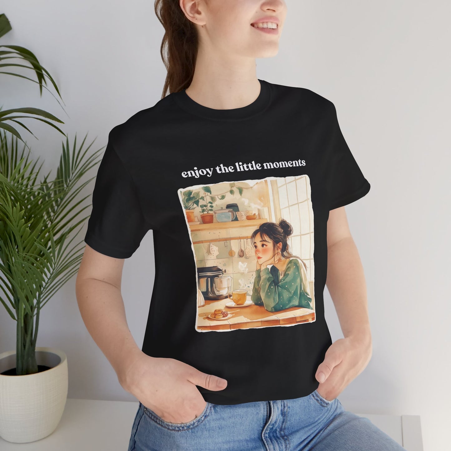 Enjoy the Little Moments Unisex Tee - Relaxed Fit Short Sleeve Shirt
