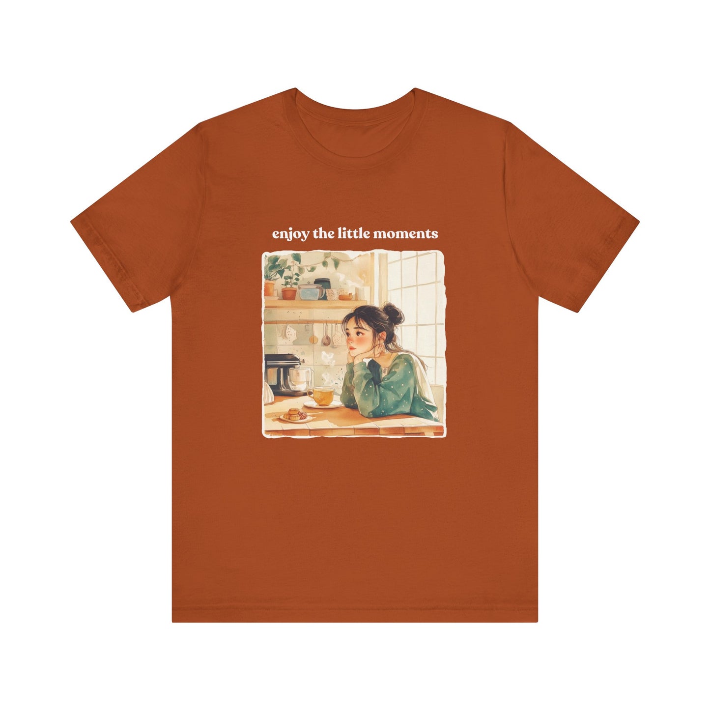 Enjoy the Little Moments Unisex Tee - Relaxed Fit Short Sleeve Shirt