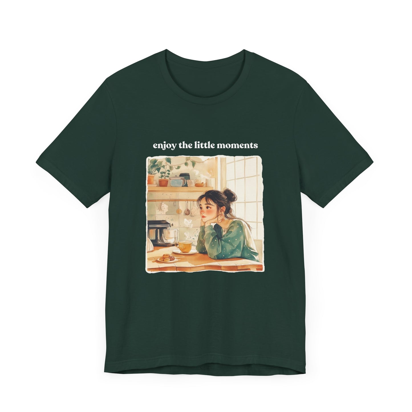 Enjoy the Little Moments Unisex Tee - Relaxed Fit Short Sleeve Shirt
