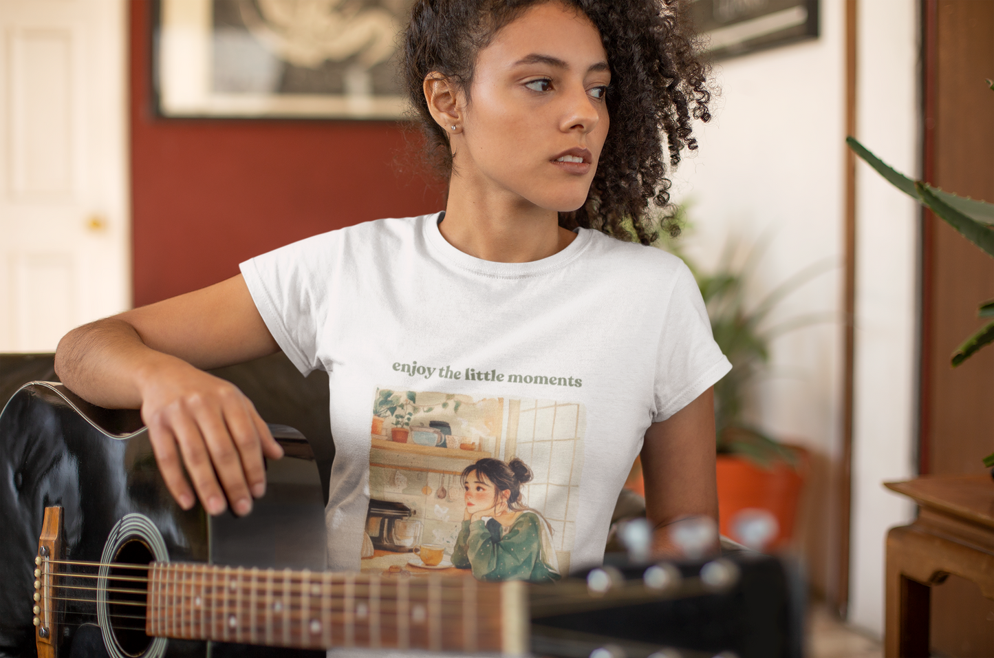 Enjoy the Little Moments Unisex Tee - Relaxed Fit Short Sleeve Shirt