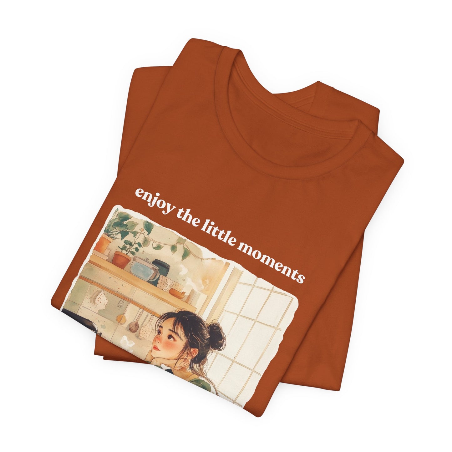 Enjoy the Little Moments Unisex Tee - Relaxed Fit Short Sleeve Shirt