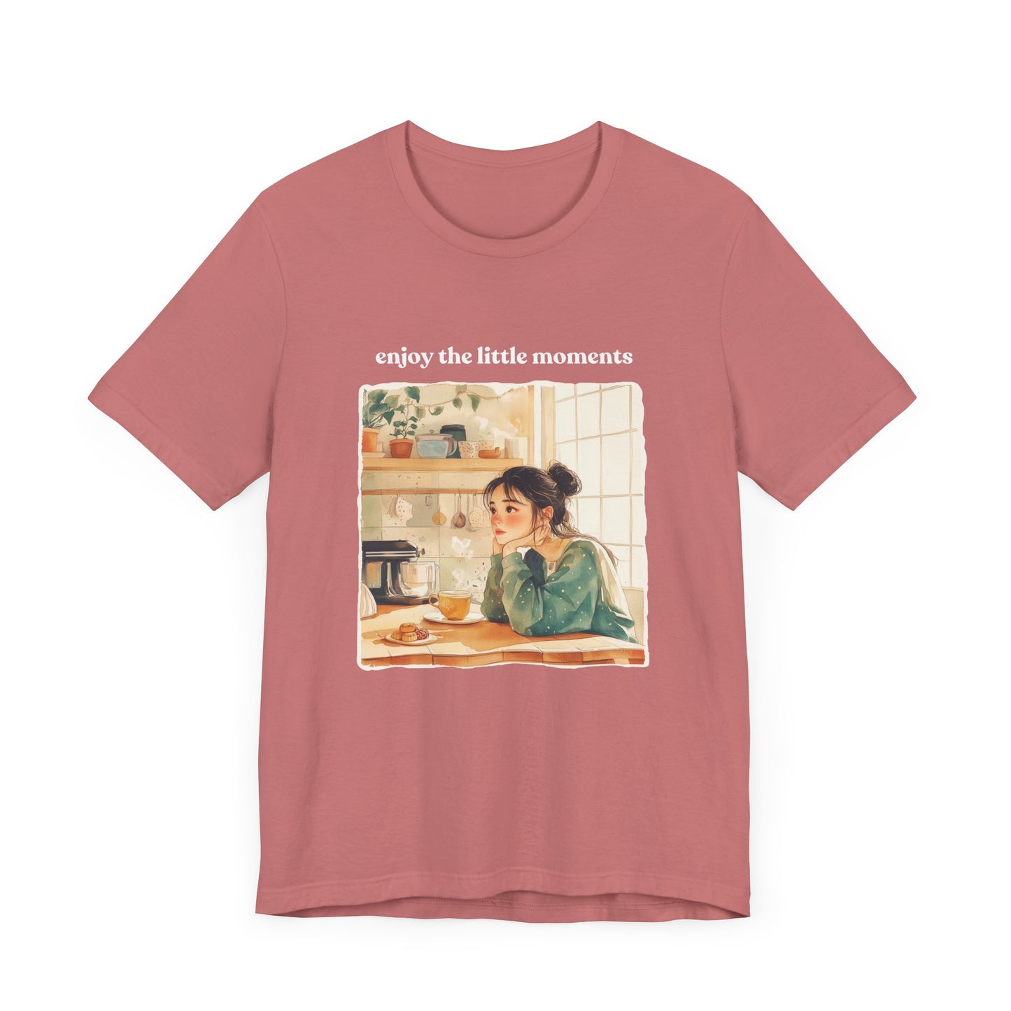 Enjoy the Little Moments Unisex Tee - Relaxed Fit Short Sleeve Shirt