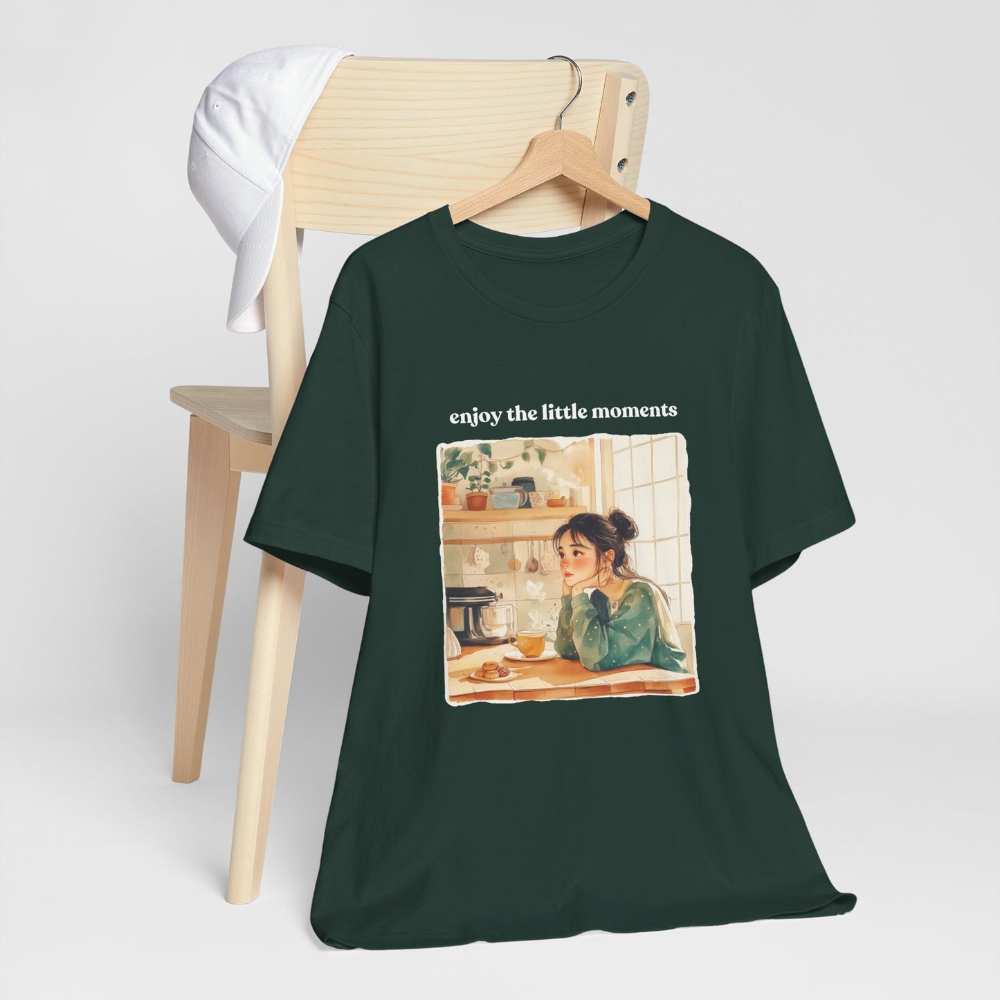 Enjoy the Little Moments Unisex Tee - Relaxed Fit Short Sleeve Shirt