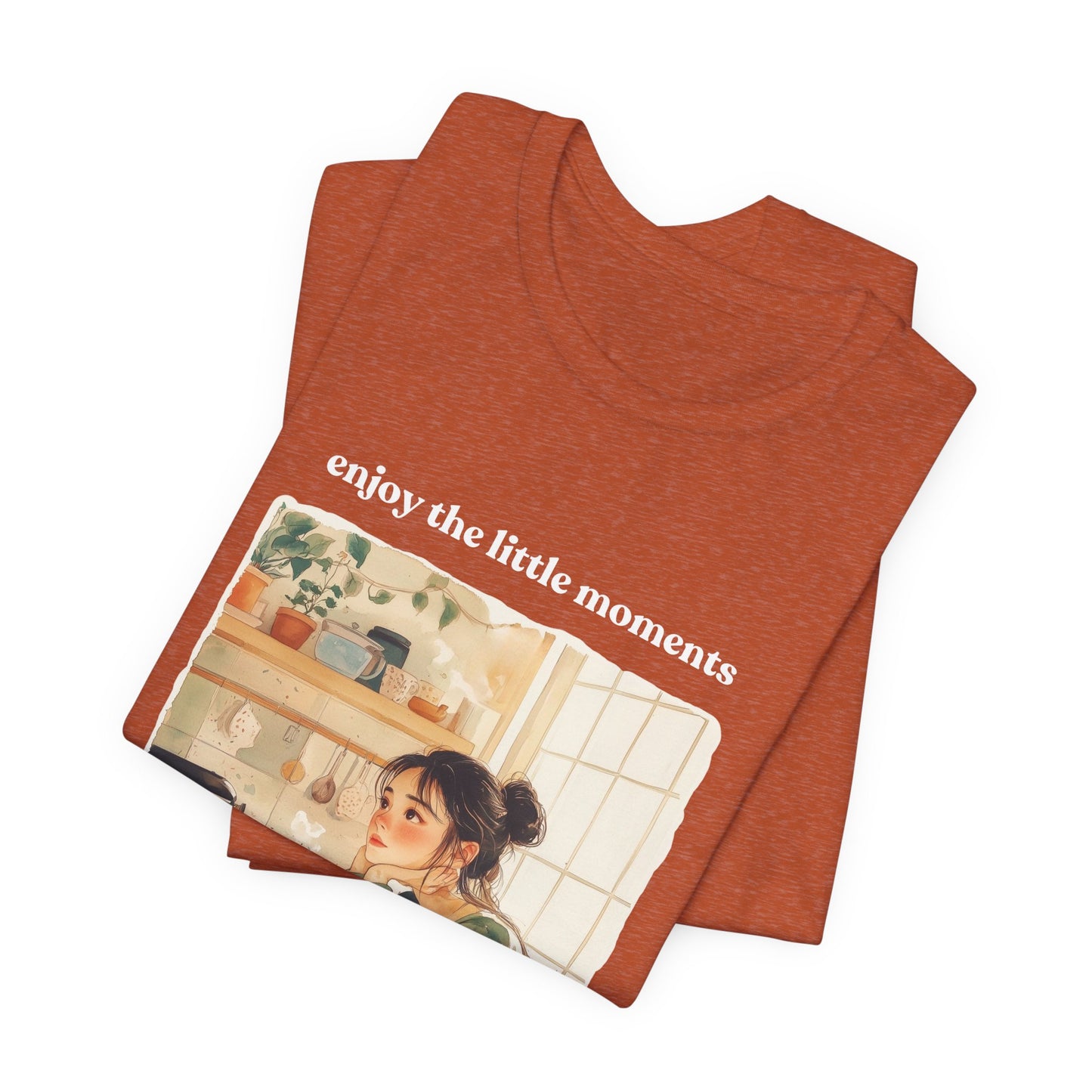 Enjoy the Little Moments Unisex Tee - Relaxed Fit Short Sleeve Shirt