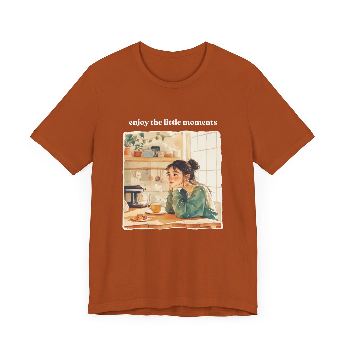 Enjoy the Little Moments Unisex Tee - Relaxed Fit Short Sleeve Shirt