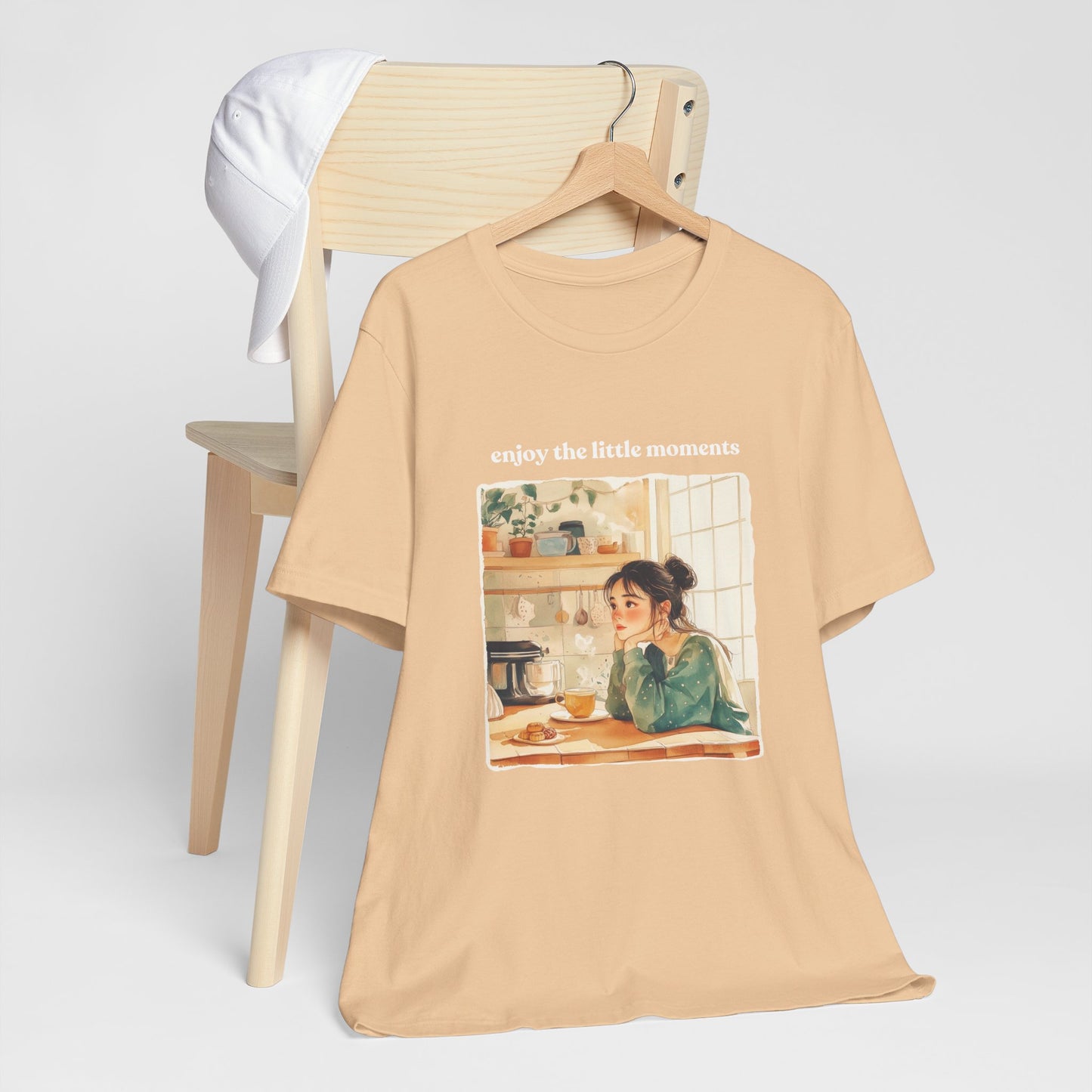 Enjoy the Little Moments Unisex Tee - Relaxed Fit Short Sleeve Shirt