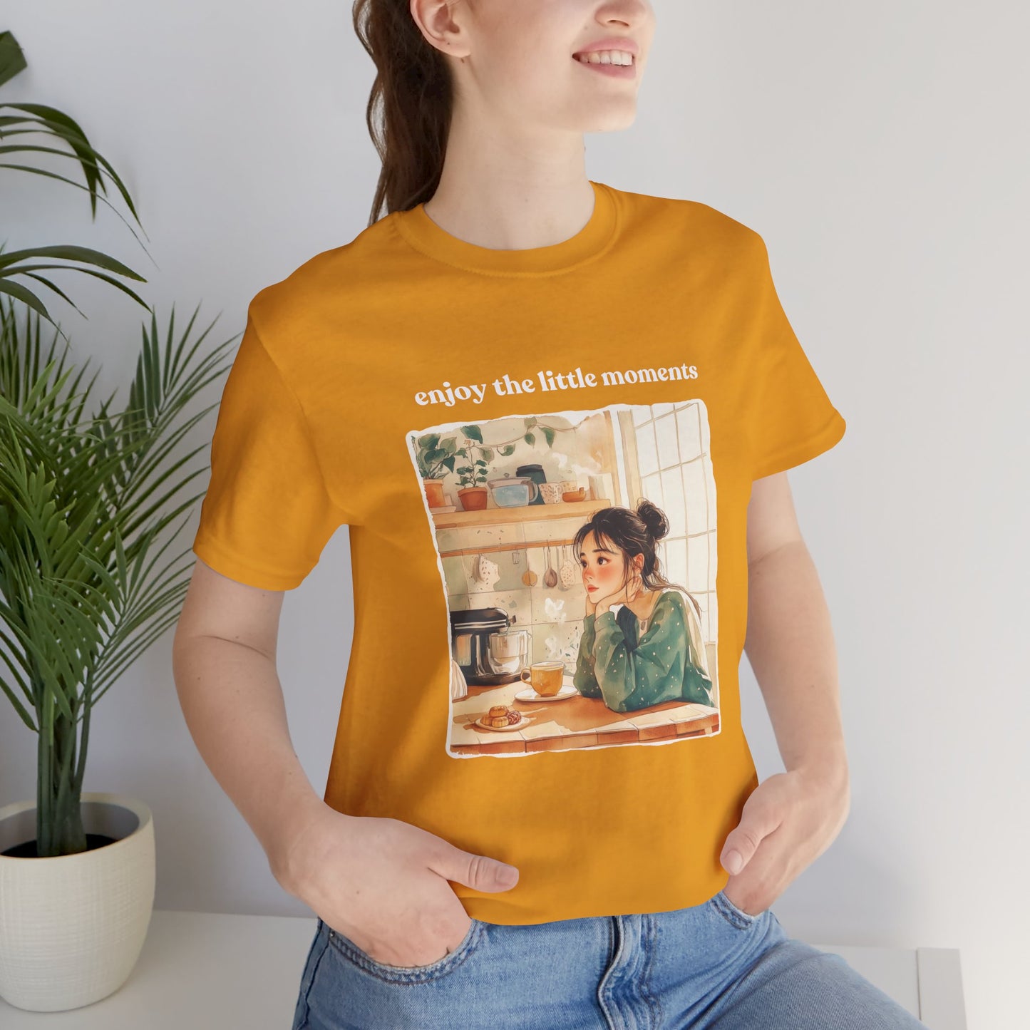 Enjoy the Little Moments Unisex Tee - Relaxed Fit Short Sleeve Shirt