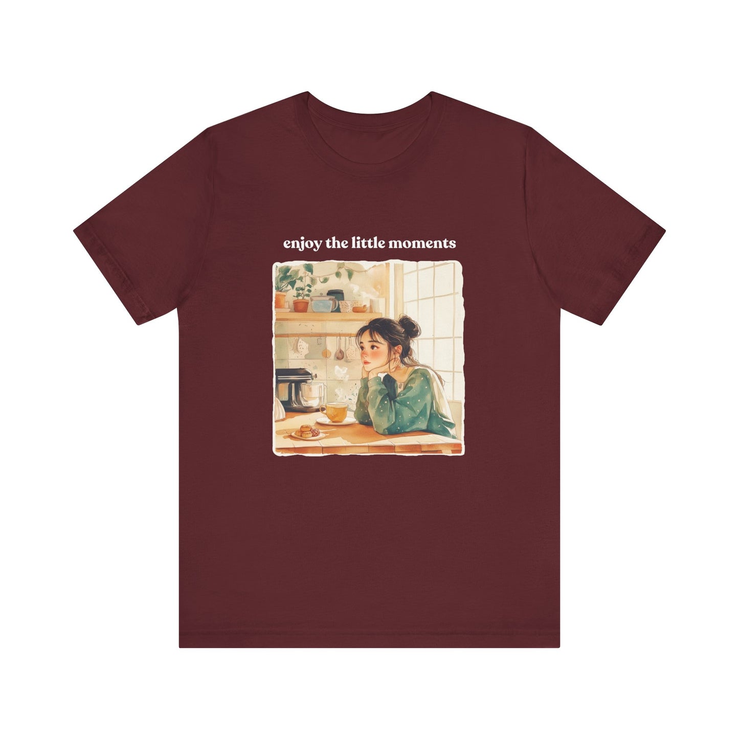 Enjoy the Little Moments Unisex Tee - Relaxed Fit Short Sleeve Shirt