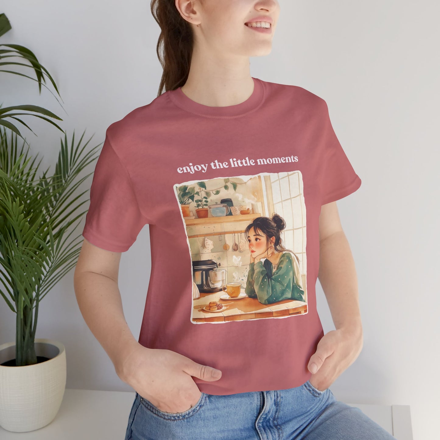Enjoy the Little Moments Unisex Tee - Relaxed Fit Short Sleeve Shirt